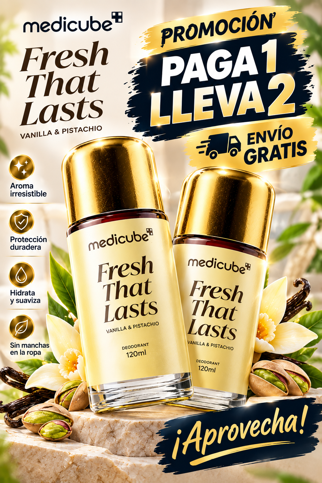 DESODORANTE QUITA MANCHAS PROMOCIÓN