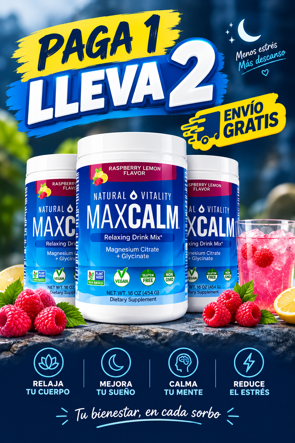 PROMO 2X1 MaxCalm Confort